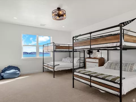 Bedroom - 243 Hawksbeard Cir, Fish Haven, ID 83287 photo 3 of 10