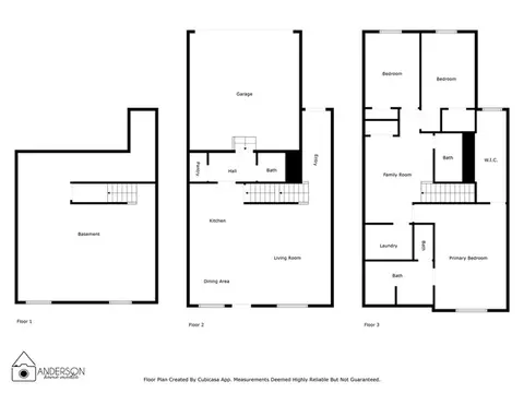 Loveless Estates townhome floor plan