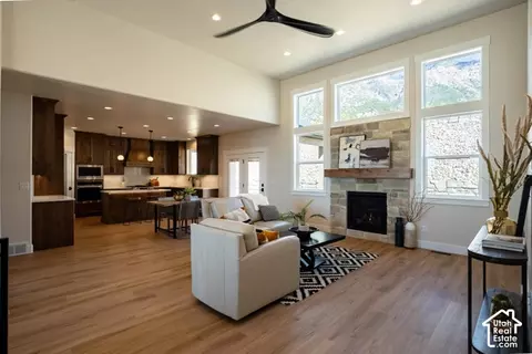 Living - 656 E Mountain Rd N, North Ogden, UT 84414 photo 2 of 2