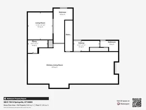 Floorplan - 368 E 700 N, Springville, UT 84663 photo 2 of 3