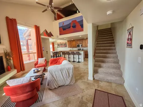 Living - 3862 S Desert Willow Cir # 6-A2, Moab, UT 84532 photo 2 of 8