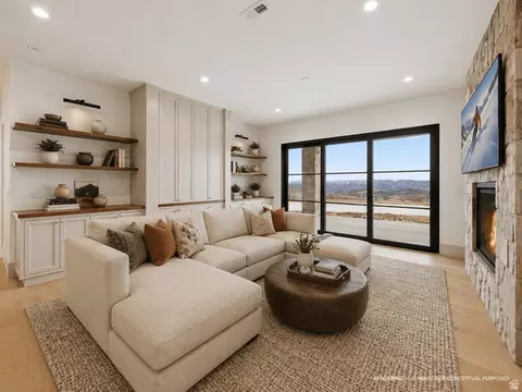 Living - 2155 E Wrangler Dr, Hideout, UT 84036 photo 5 of 18