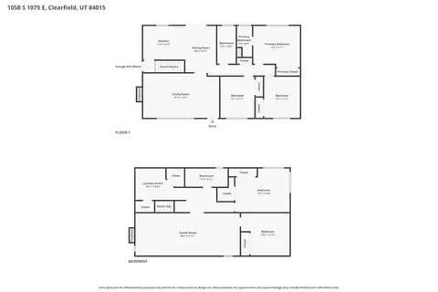 Floorplan - 1058 S 1075 E, Clearfield, UT 84015 photo 3 of 3