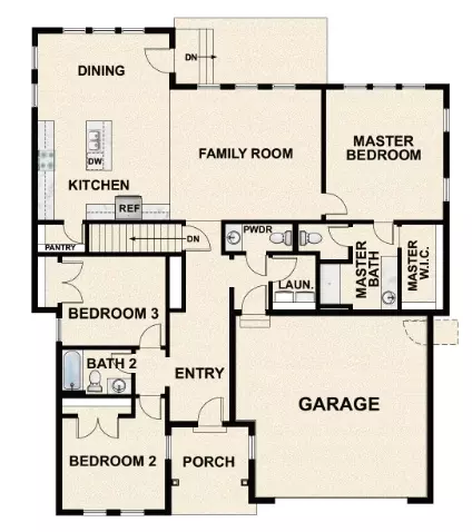 Floorplan - 1158 E Antelope Dr #604, Eagle Mountain, UT 84005 photo 1 of 2