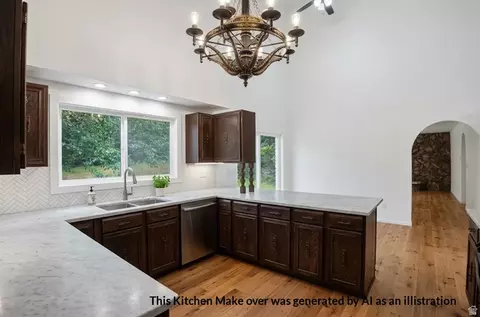 Kitchen - 475 N Rapid Rd, Inkom, ID 83245 photo 3 of 3