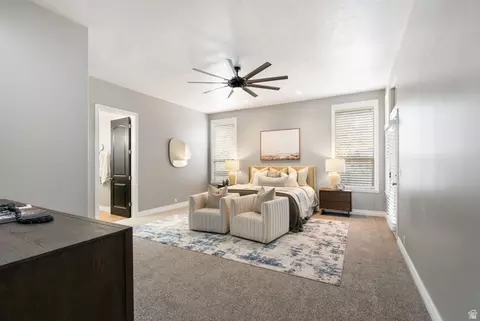 Bedroom - 1653 E Crescent View Cir S, Sandy, UT 84092 photo 3 of 6