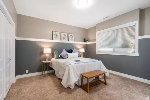 Bedroom - 1653 E Crescent View Cir S, Sandy, UT 84092 photo 5 of 6
