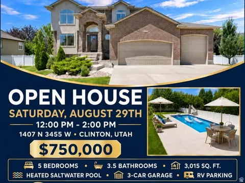 1407 N 3455 W, Clinton, UT 84015
