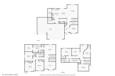 Floorplan - 203 N 1900 W, Mapleton, UT 84664 photo 1 of 1