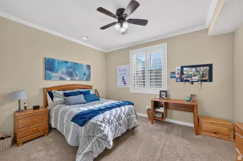 Bedroom - 1043 E Mach Schnell Dr, Sandy, UT 84094 photo 6 of 7