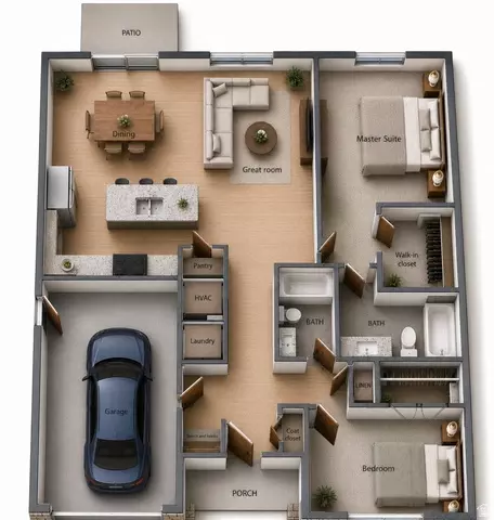 Floorplan - 1068 N Summit View Dr W, Harrisville, UT 84404 photo 1 of 2