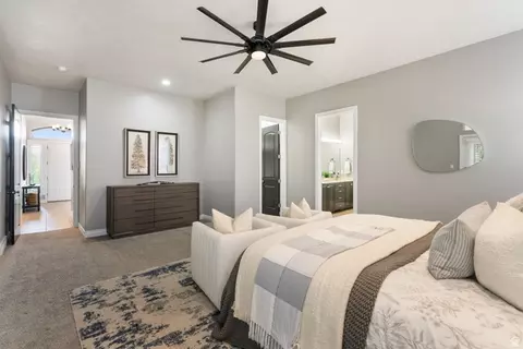 Bedroom - 1653 E Crescent View Cir S, Sandy, UT 84092 photo 2 of 5