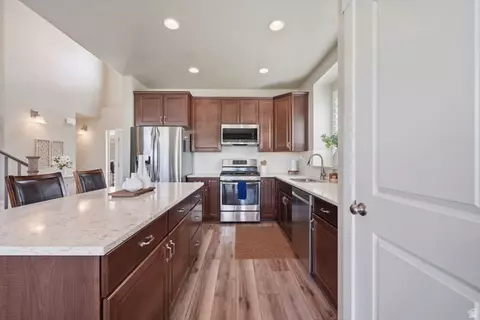 Kitchen - 1576 E Lowe Peak Dr, Eagle Mountain, UT 84005 photo 3 of 3