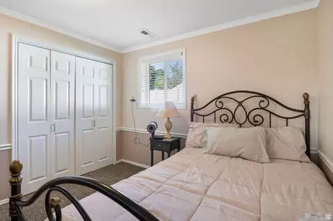 Bedroom - 5386 S Clover Meadow Dr, Murray, UT 84123 photo 5 of 6