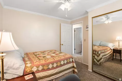 Bedroom - 5386 S Clover Meadow Dr, Murray, UT 84123 photo 4 of 6