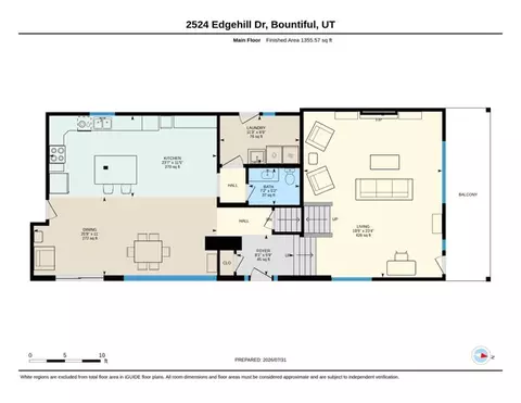 Floorplan - 2524 S Edgehill Dr, Bountiful, UT 84010 photo 2 of 3