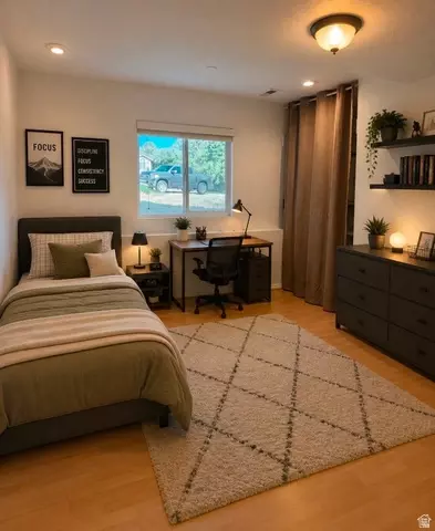 Bedroom - 4624 S Quiet Cir, Murray, UT 84107 photo 9 of 12