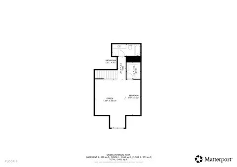 Floorplan - 7772 S Rustic Pine Cv, Midvale, UT 84047 photo 3 of 3
