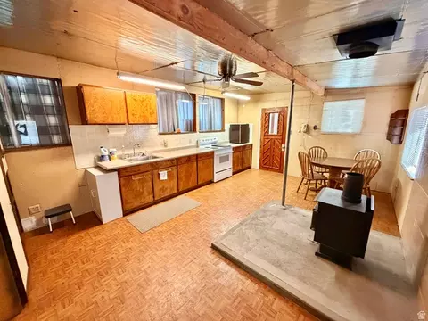 Kitchen - 910 E Clawson Bench Rd, Clawson, UT 84516 photo 7 of 8