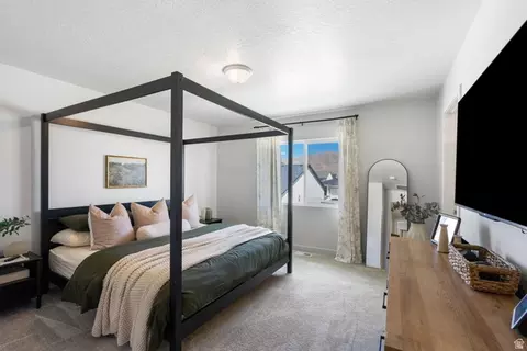 Bedroom - 3410 N Sparrow Ln, Eagle Mountain, UT 84043 photo 5 of 6