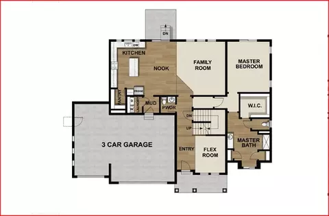 Floorplan - 3592 E 1120 S #UINTA, Spanish Fork, UT 84660 photo 2 of 3