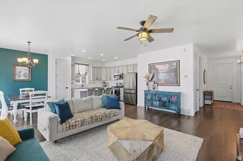 Living - 1422 E Lowe Peak Dr, Eagle Mountain, UT 84005 photo 2 of 5