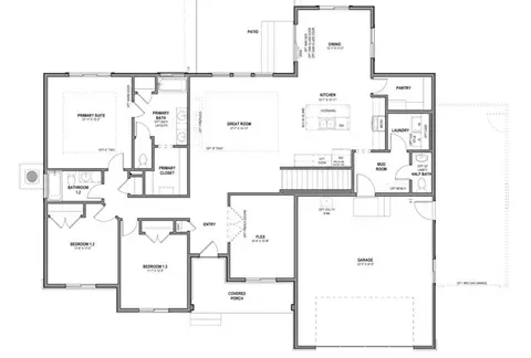 Floorplan - 623 S 125 E #116, Hyde Park, UT 84318 photo 1 of 2