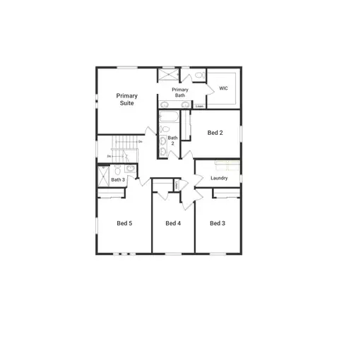 Floorplan - 7079 N Obsidian Way, Eagle Mountain, UT 84005 photo 2 of 2