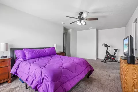 Bedroom - 4841 N Goosefoot Dr W, Eagle Mountain, UT 84005 photo 7 of 8