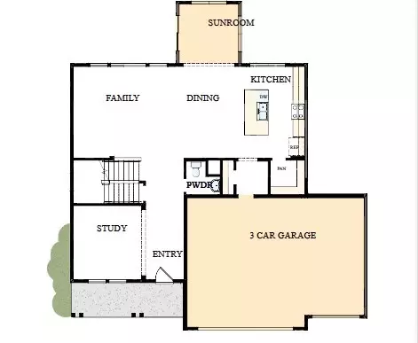 Floorplan - 1224 E Amaryllis Way, Layton, UT 84040 photo 1 of 3