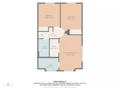 Floorplan - 2313 E Rockview Dr S, Sandy, UT 84092 photo 1 of 1