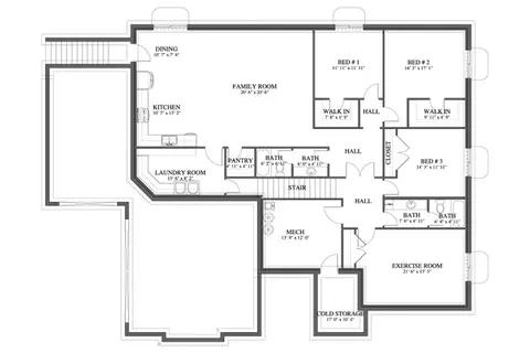 Floorplan - 3272 N Mohawk Ln E, Provo, UT 84604 photo 2 of 2