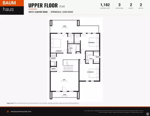 Floorplan - 2672 E Canyon Rd, Springville, UT 84663 photo 6 of 7