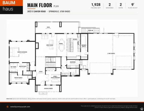 Floorplan - 2672 E Canyon Rd, Springville, UT 84663 photo 5 of 7