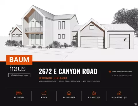 Exterior - 2672 E Canyon Rd, Springville, UT 84663 photo 3 of 11