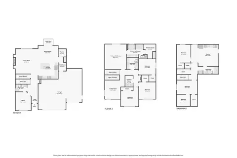 Floorplan - 367 E Unchartered Ln S, Draper, UT 84020 photo 1 of 1