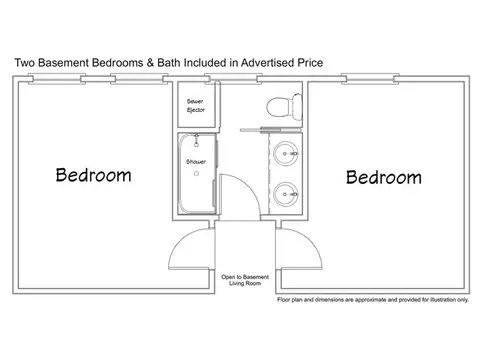 Floorplan - 1360 S 100 E, Bountiful, UT 84010 photo 3 of 3