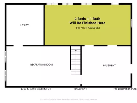 Floorplan - 1360 S 100 E, Bountiful, UT 84010 photo 2 of 3