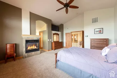 Bedroom - 1208 W Saddle Bluff Dr, Murray, UT 84123 photo 3 of 6
