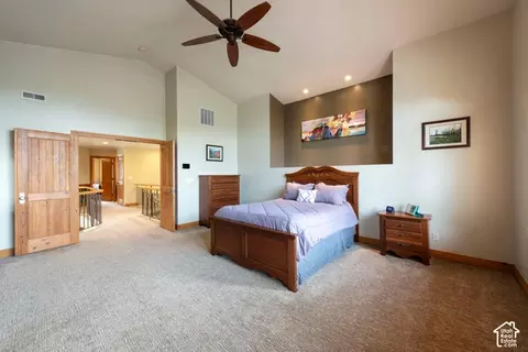 Bedroom - 1208 W Saddle Bluff Dr, Murray, UT 84123 photo 4 of 6