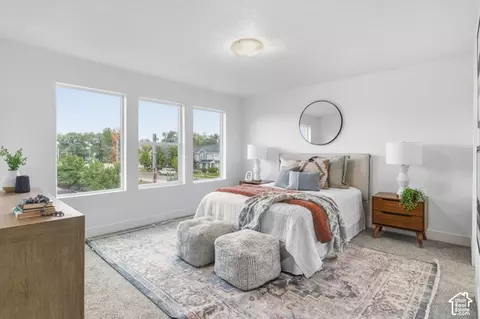 Bedroom - 140 E Chambord Ct S, Sandy, UT 84070 photo 3 of 4