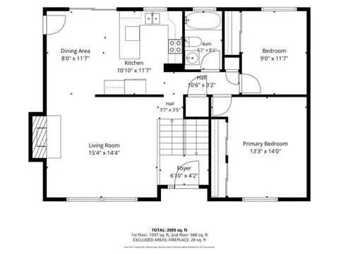Floorplan - 892 E Bear Canyon Rd S, Sandy, UT 84094 photo 1 of 3