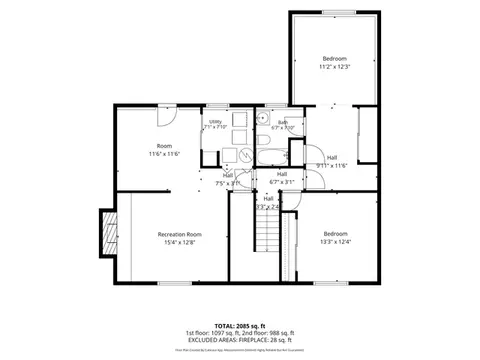 Floorplan - 892 E Bear Canyon Rd S, Sandy, UT 84094 photo 2 of 3