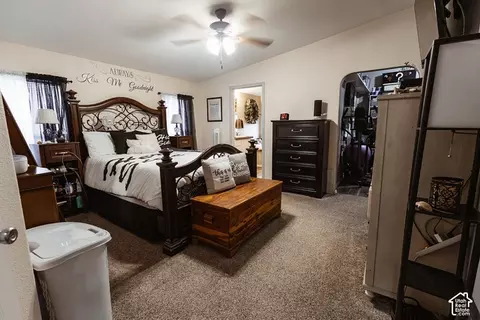 Bedroom - 15079 E 5500 S, Randlett, UT 84063 photo 4 of 4