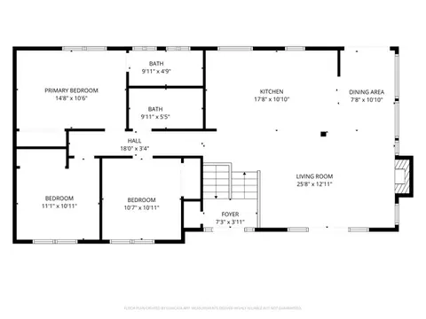 Floorplan - 2609 E Spring Haven Dr, Millcreek, UT 84109 photo 1 of 3
