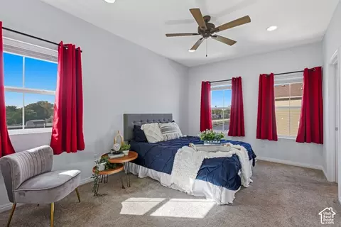 Bedroom - 491 W Sunset Pt N, Sunset, UT 84015 photo 2 of 4