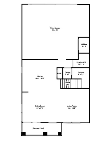 Floorplan - 8272 S 180 E, Sandy, UT 84070 photo 1 of 2