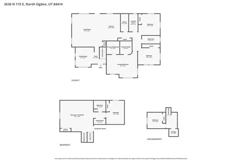 Floorplan - 3636 N 175 E, North Ogden, UT 84414 photo 1 of 4