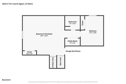 Floorplan - 3636 N 175 E, North Ogden, UT 84414 photo 3 of 4
