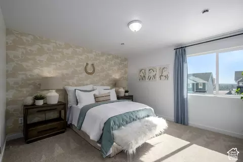 Bedroom - 2034 E Badger Ave #4225, Eagle Mountain, UT 84005 photo 3 of 4